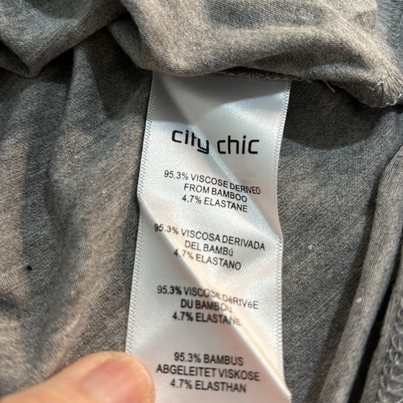 CITY CHIC M/18 MOLLY SLEEP OVERSIZED SOFT & CUDDLY TOP. - Picture 8 of 8